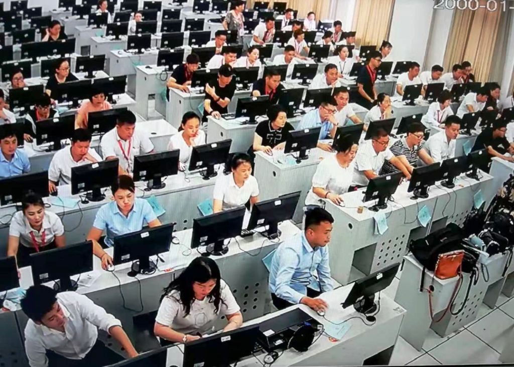 2019年7月贝壳找房全国搏学争霸赛考试在米兰顺利举办