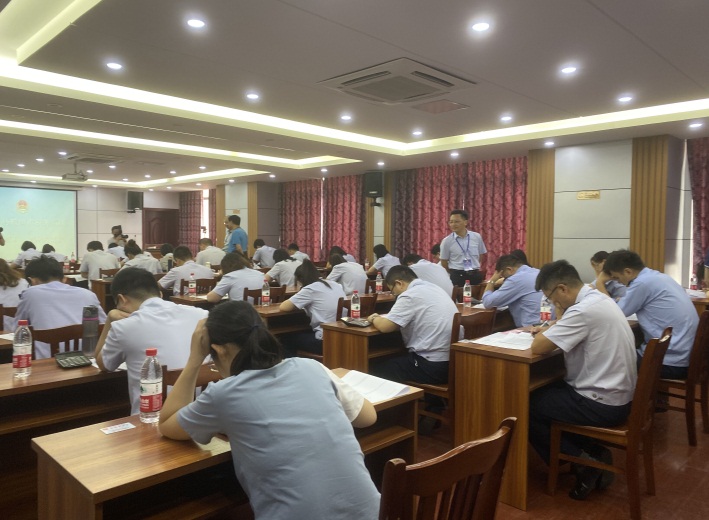 2020年马鞍山市税务系统“岗位大练兵、业务大比武”考试在米兰顺利举行