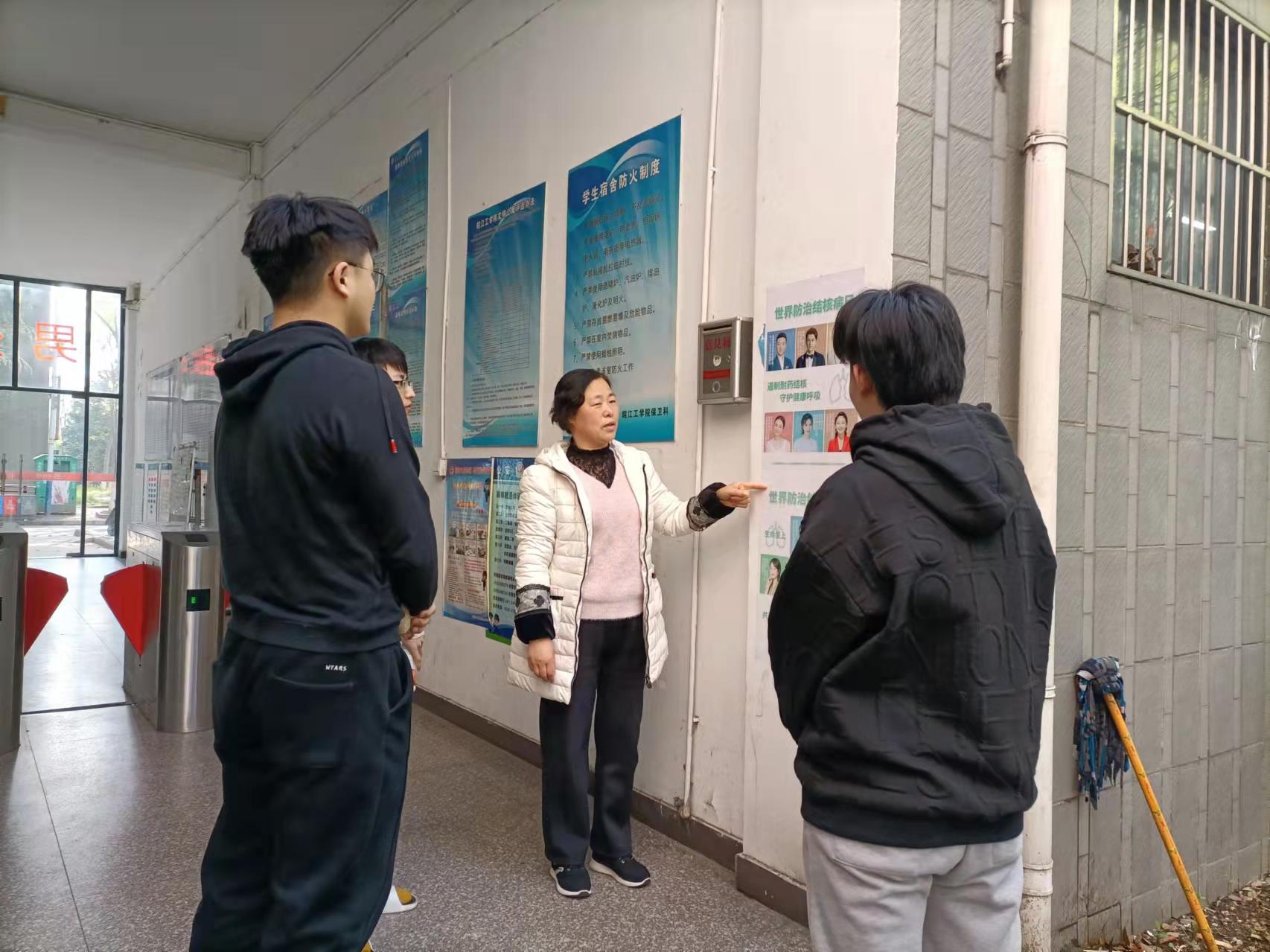 后勤保障部开展防治结核病日主题宣传活动(图文)