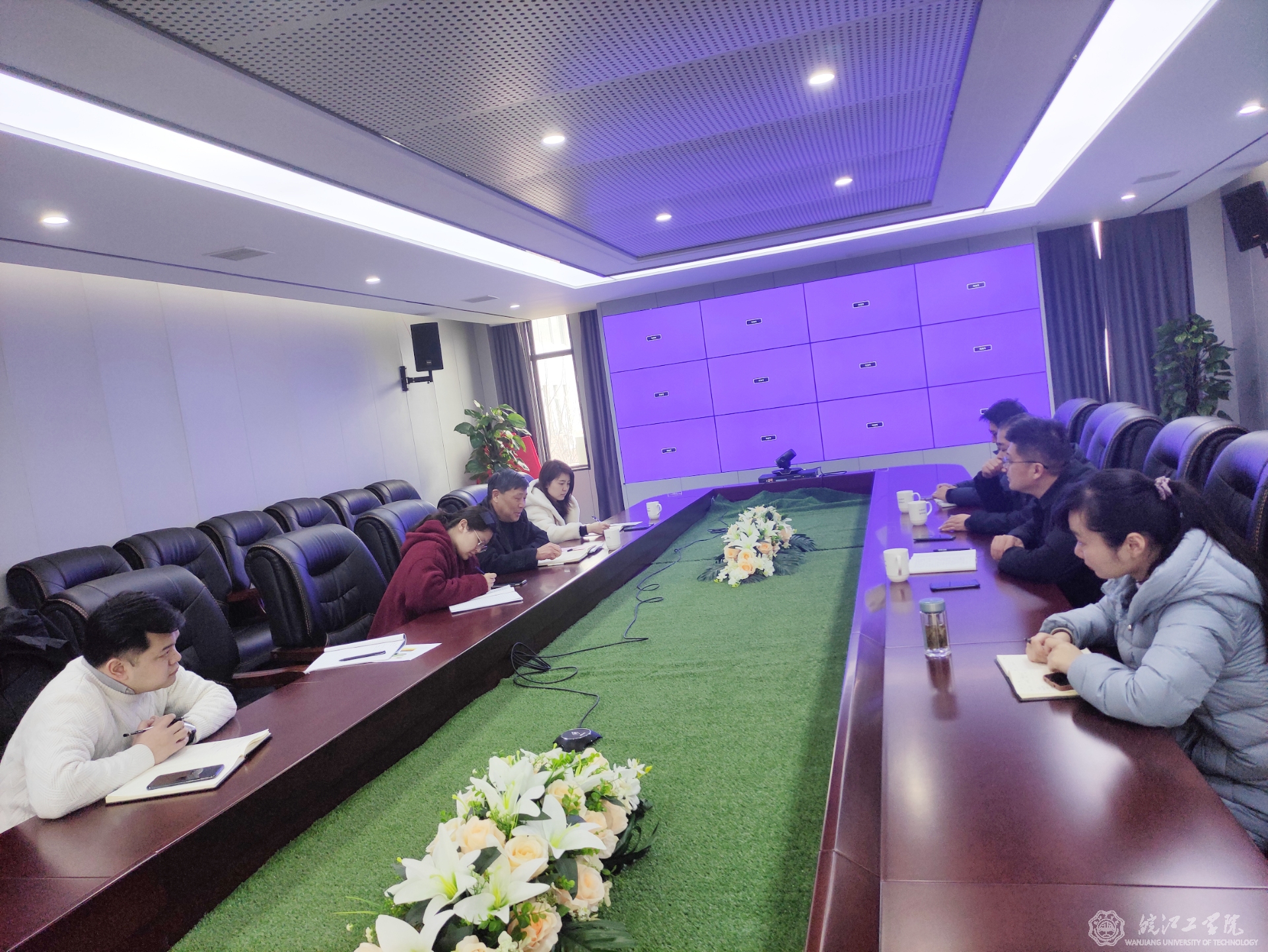 马鞍山市人力资源和社会保障局领导来米兰指导交流