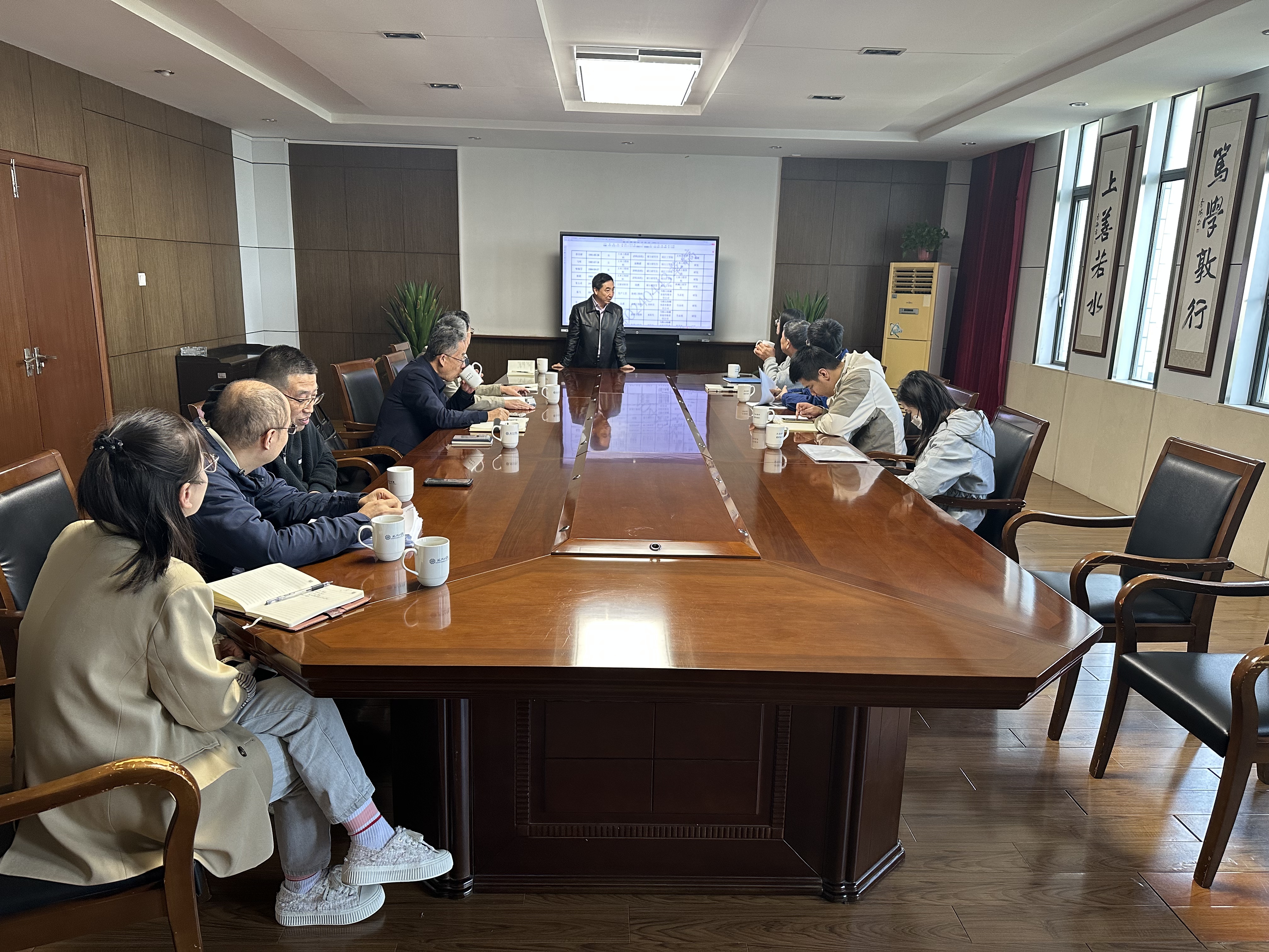 雨山区科技局与生态环境分局一行来米兰现场考察